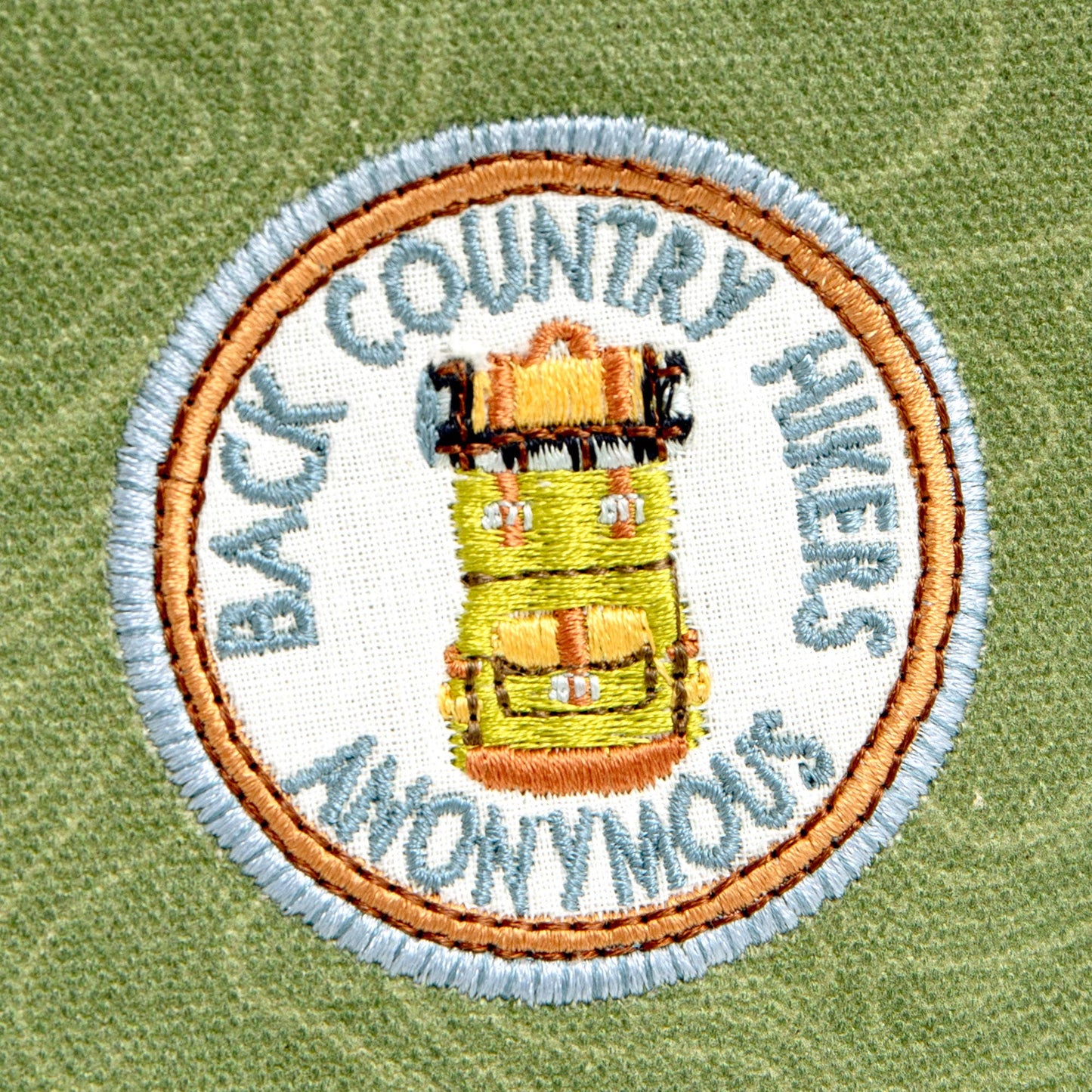 Topographic Canvas Pouch