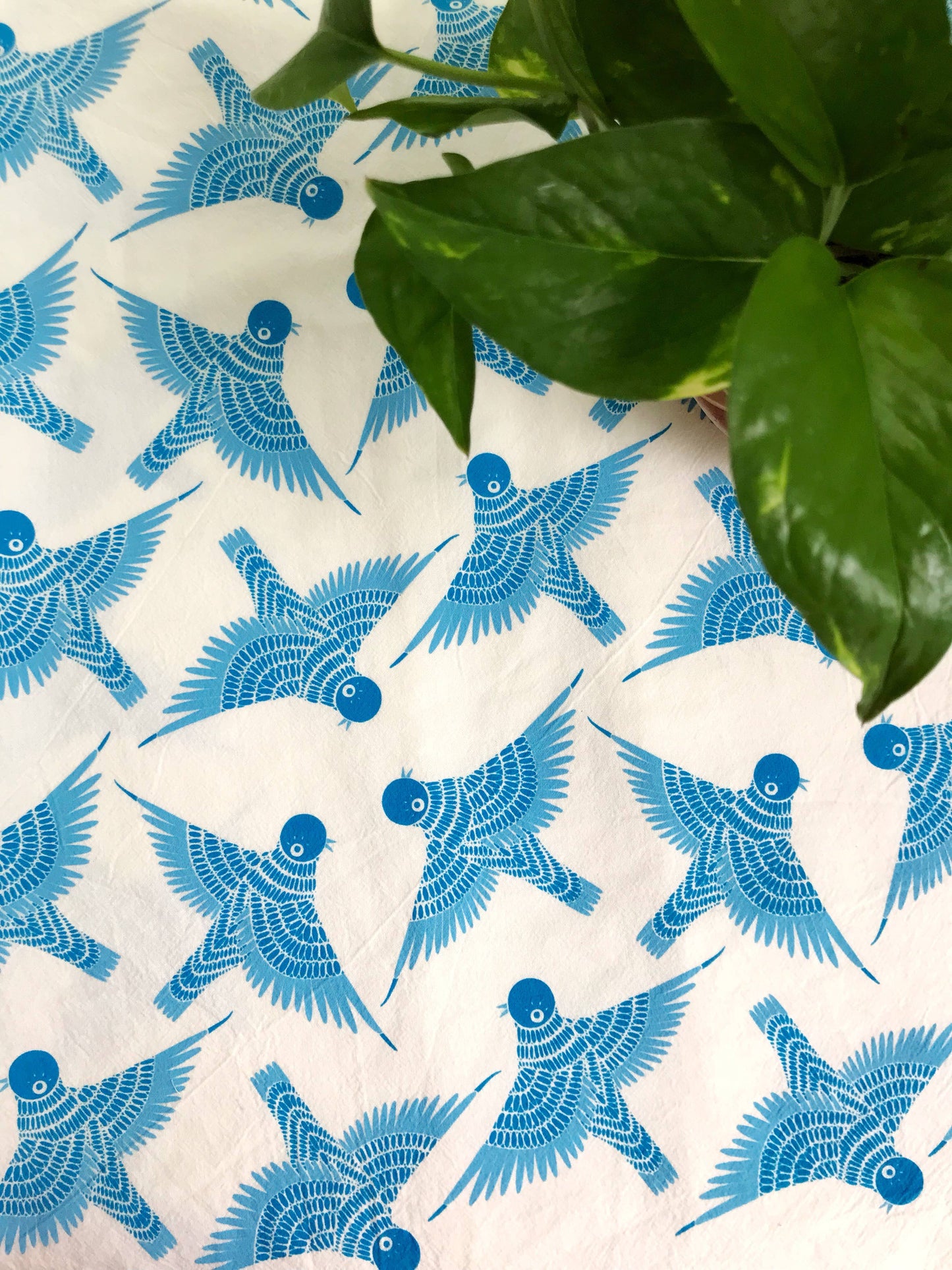 Bluebird Tea Towel