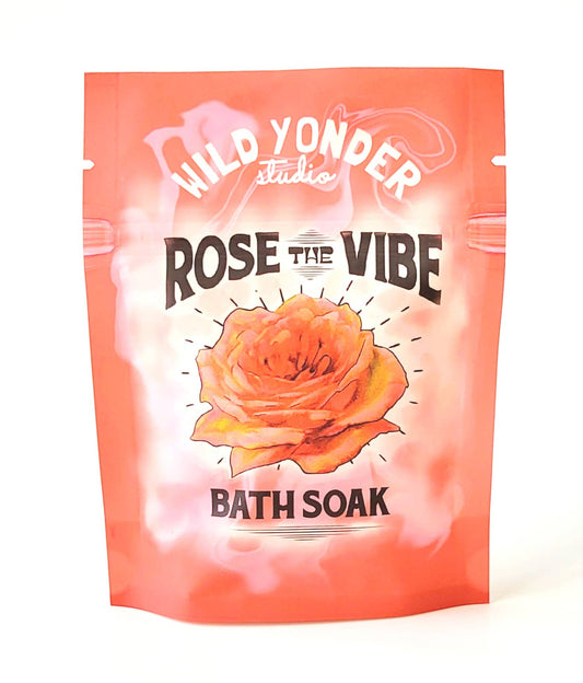 Rose the Vibe Salt Soak or Body Scrub