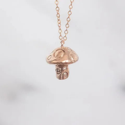 Dawning Collective Mushroom Necklace