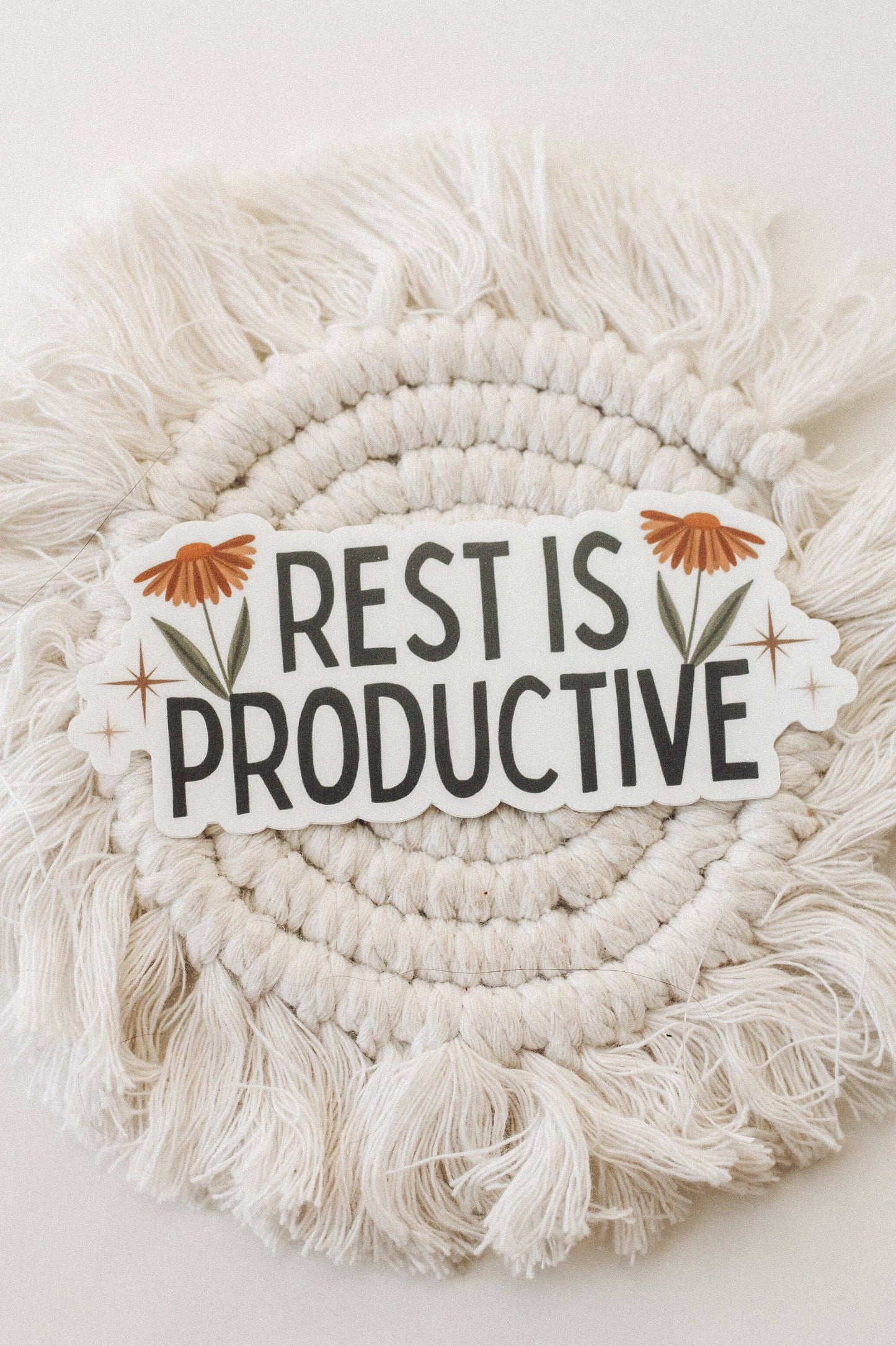 Rest is Productive Sticker