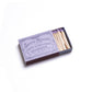 Lavender Safety Matches