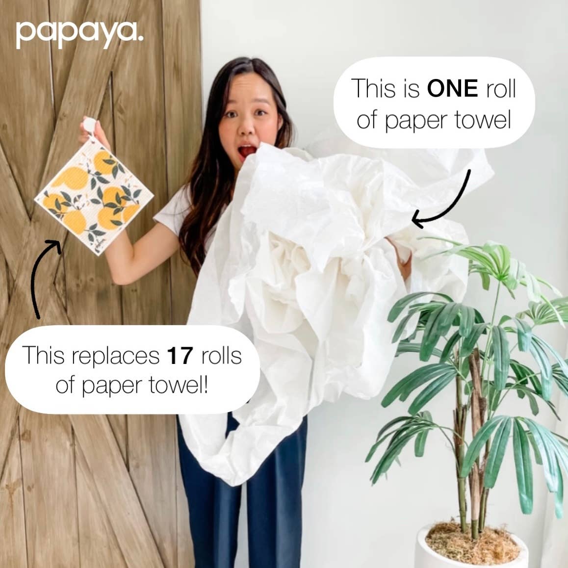 Squeeze the Day - Reusable Paper Towels