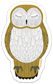 Nocturnal Owl Sticker