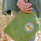 Topographic Canvas Pouch