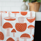 Rust Mushroom Tea Towel