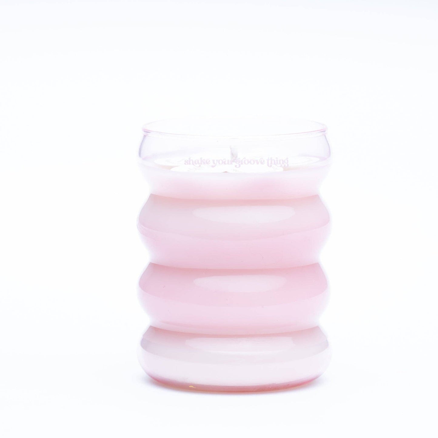 Shake Your Groove Thing 9oz Pink Soy Candle