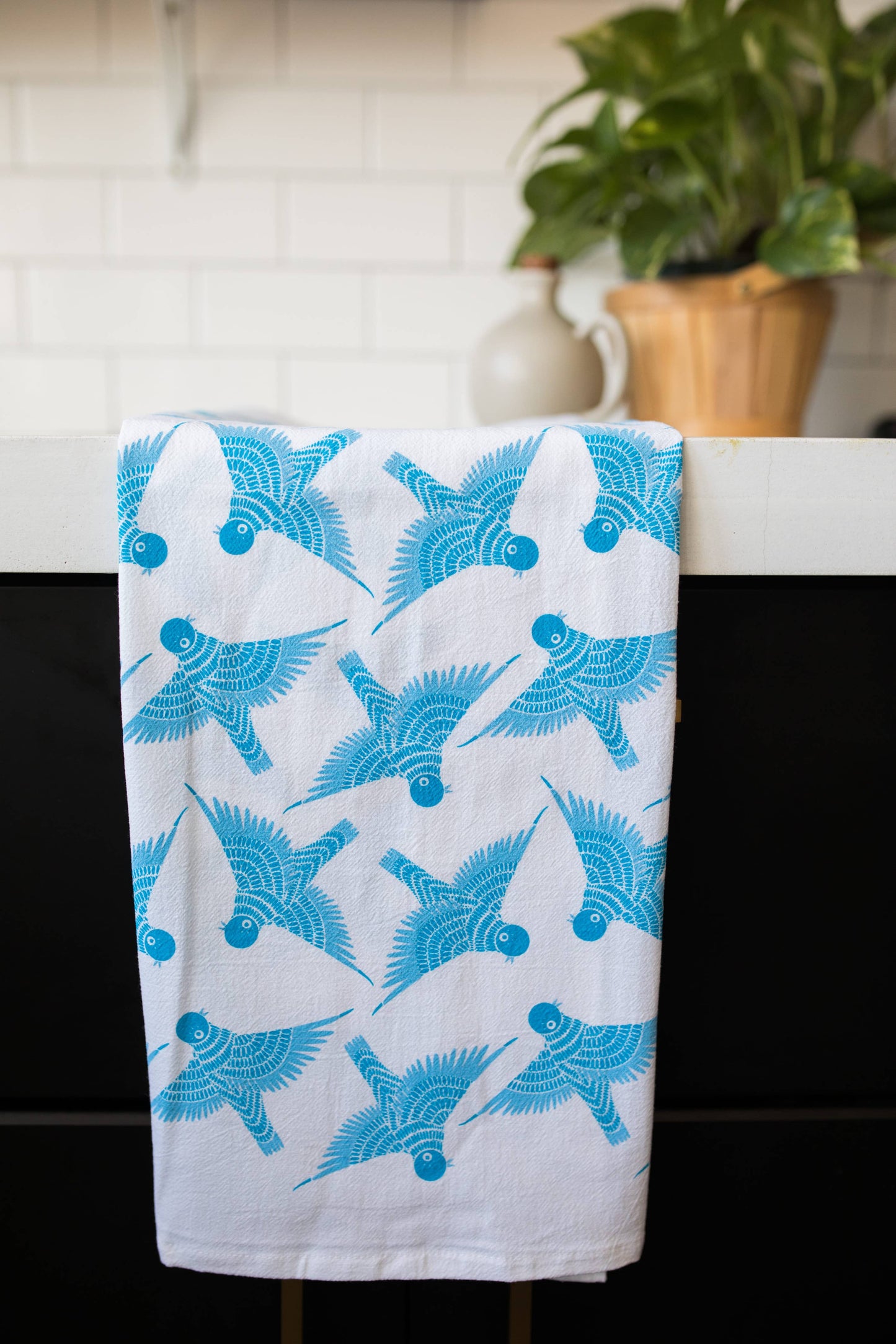 Bluebird Tea Towel