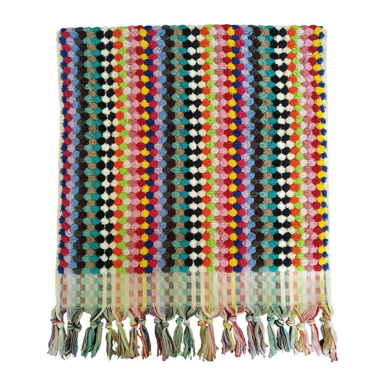 Pompom Bubble Handloomed Turkish Hand Towels