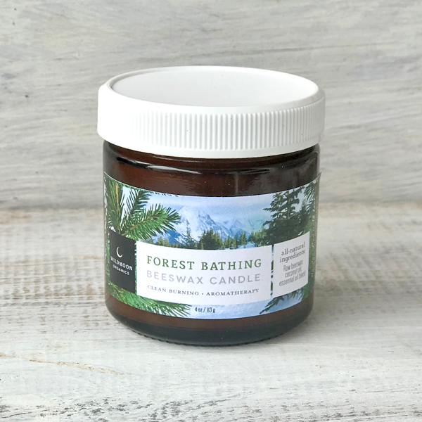 Forest Bathing Beeswax Candle