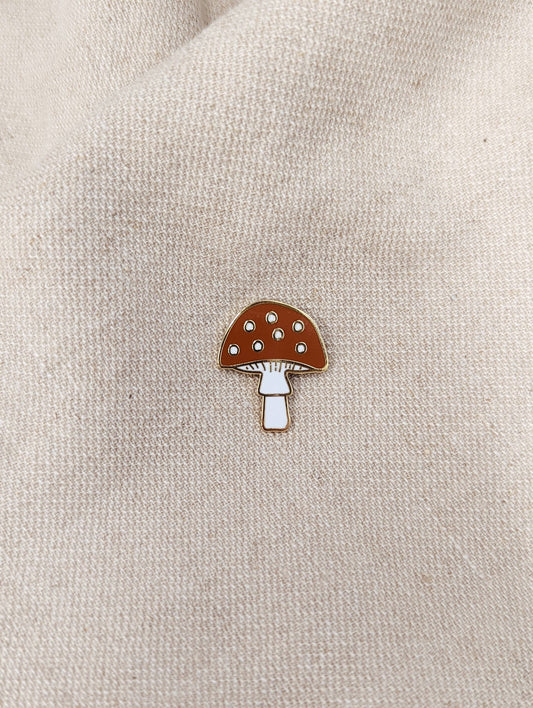 Mushroom Enamel Pin