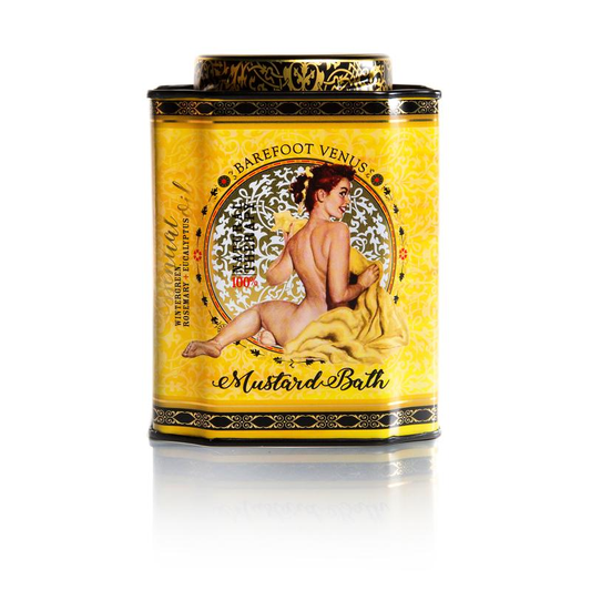 Barefoot Venus Mustard Bath Tin