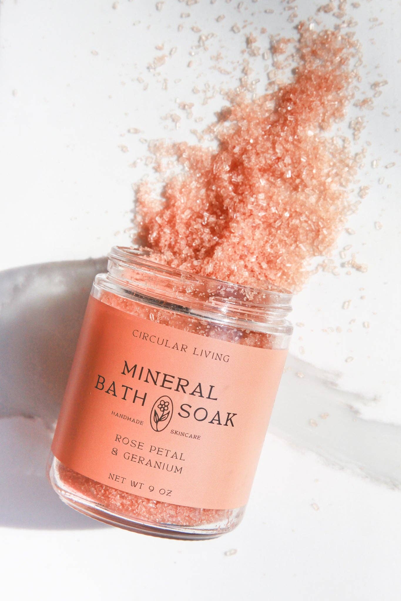 Mineral Bath Soak, Rose Petal & Geranium