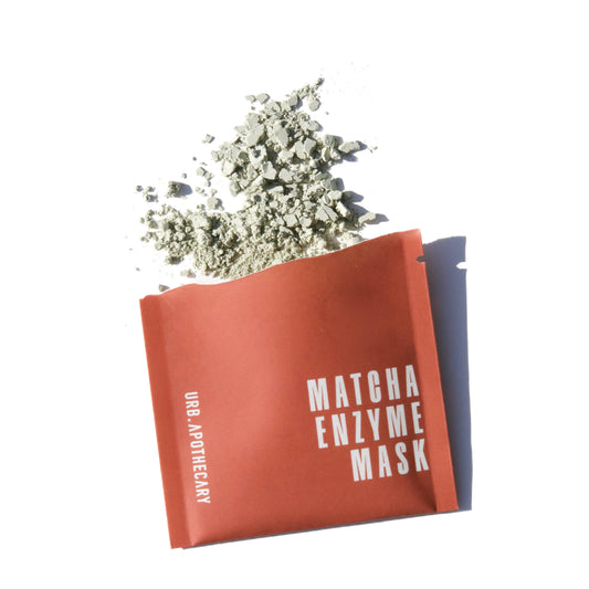 MATCHA ENZYME MASK SAMPLE IN BIODEGRADABLE ENVELOPE