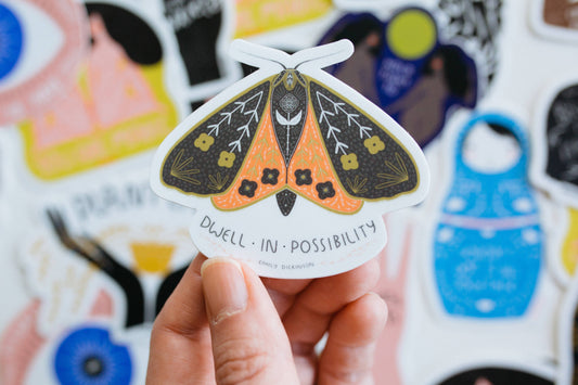 Dwell In Possibility Sticker